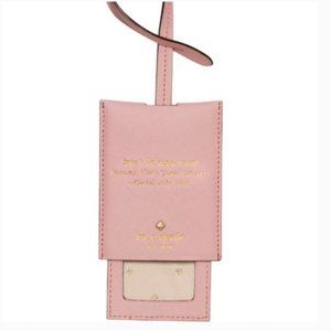 Kate Spade Wedding Belles Best Friends Pink Luggage Tag nwt/nwot